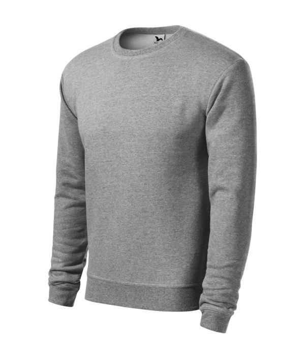 Bluza męska/dziecięca Essential P023326F ciemnoszary melanż
