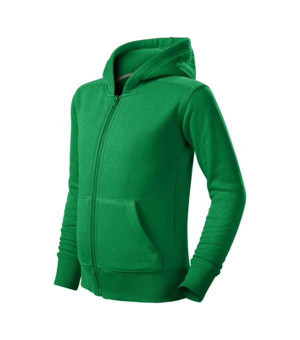 Bluza dziecięca Trendy Zipper P028503F zieleń trawy
