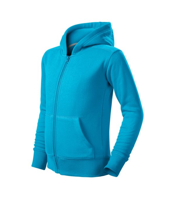 Bluza dziecięca Trendy Zipper P028503F turkus