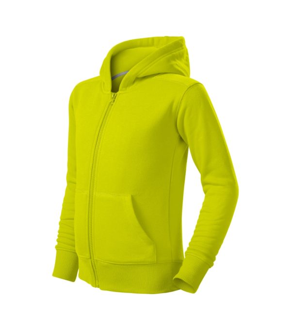 Bluza dziecięca Trendy Zipper P028503F limetka