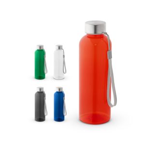 ENDERS M. Butelka PET z recyklingu (100% rPET) z błyszczącym, półprzezroczystym wykończeniem 600 ml P097418S ST-54326-W