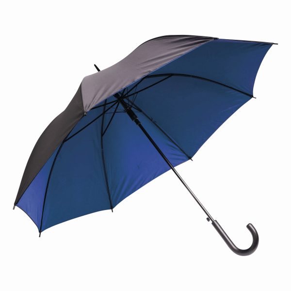 Parasol automatyczny DOUBLY P004127I czarny / niebieski