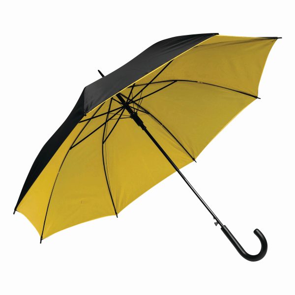 Parasol automatyczny DOUBLY P004127I czarny / żółty
