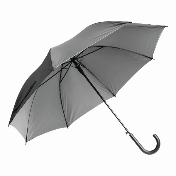 Parasol automatyczny DOUBLY P004127I czarny / szary
