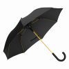 Automatyczny parasol CANCAN P005420I czarny / żółty