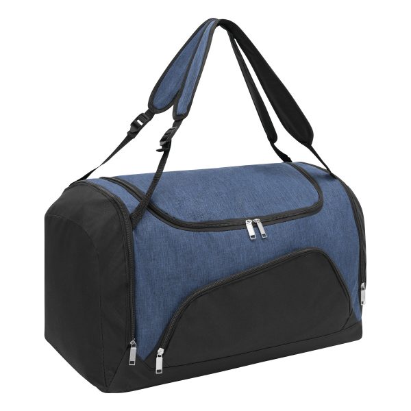 Torba sportowa 2 in 1 P006207I czarny / niebieski