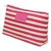 Kosmetyczka STRIPY P005356I beżowy / różowy
