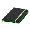 Notatnik LECTOR w rozmiarze A6 P005757I czarny / jasnozielony