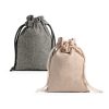 GIBRALTAR. Torebka prezentowa z bawełny z recyklingu (70%), poliestru (30% rPET) (140 g/m²) P042480S