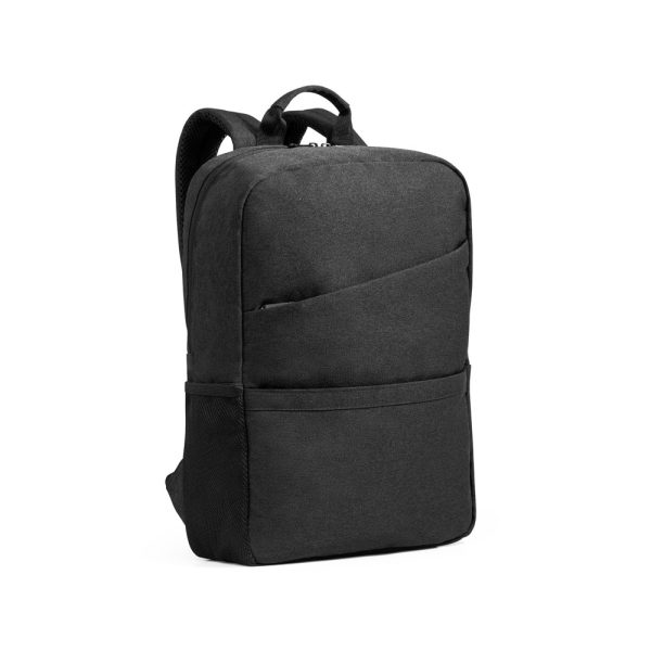 REPURPOSE BACKPACK. Plecak na laptopa 15.6'' z 600D poliester z recyklingu P041077S ciemny szary