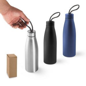 MORGAN. Butelka wykonana w 90% ze stali nierdzewnej pochodzącej z recyklingu 710 mL P054178S ST-94271-W