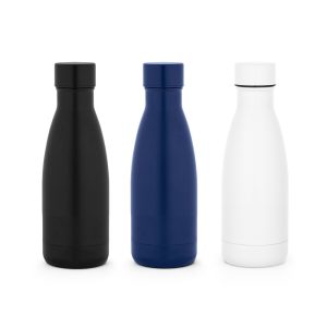 RE-BUFFON S. Termos wykonany ze stali nierdzewnej pochodzącej w 90% z recyklingu o pojemności 400 ml P083143S ST-94284-W