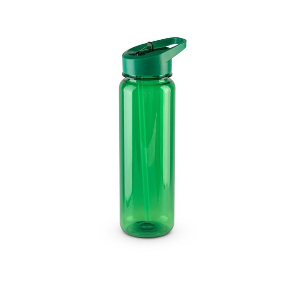 GILMORE. Butelka sportowa rPET z błyszczącym, półprzezroczystym wykończeniem 750 ml P097563S zielony