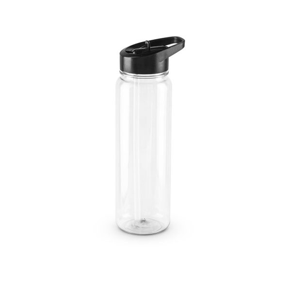 GILMORE. Butelka sportowa rPET z błyszczącym, półprzezroczystym wykończeniem 750 ml P097563S transparentny