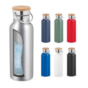 RAGNAR. Butelka próżniowa ze stali nierdzewnej (36% z recyklingu) z izolacją próżniową 570 ml P041172S ST-94602-W