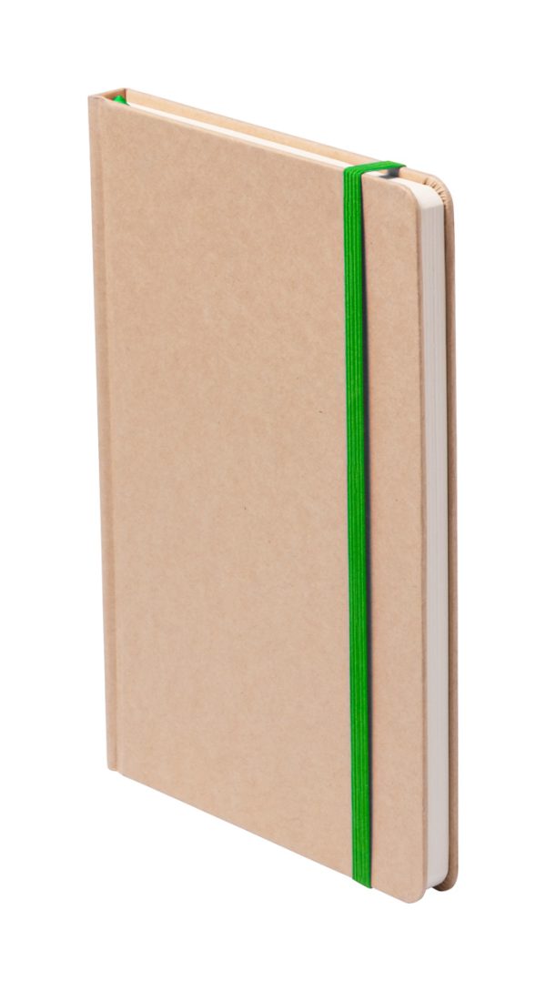 Notes P111311D zielony / naturalny