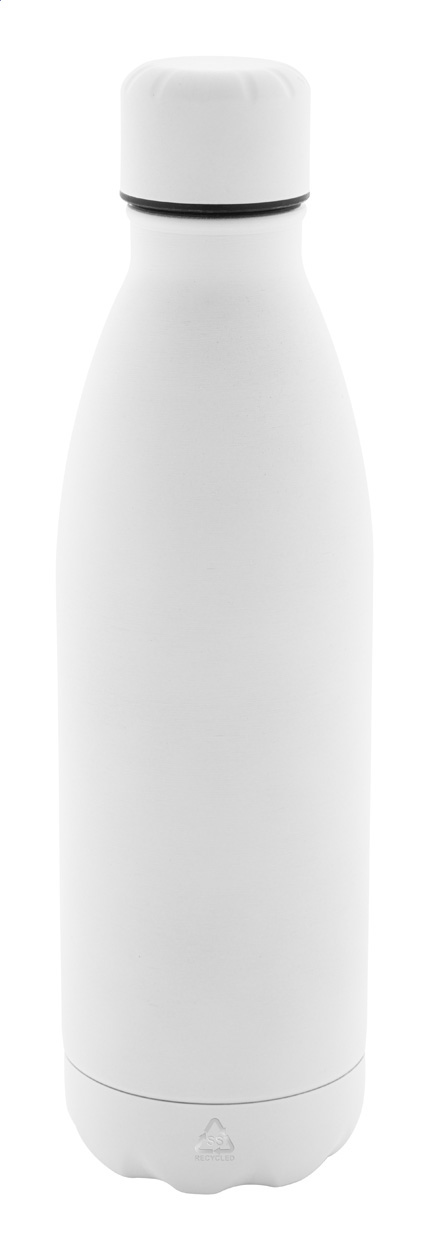 Butelka z ze stali nierdzewnej z recyklingu P118772D AN-AP808162-W