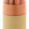Zestaw kredek P114277D czerwony / naturalny