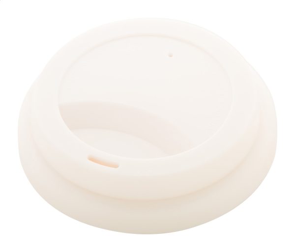 Personalizowany kubek termiczny, pokrywka P112901D biały