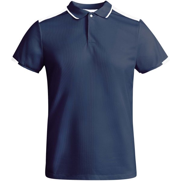 Tamil sportowa koszulka dziecięca polo z krótkim rękawem P082710C navy blue / biały