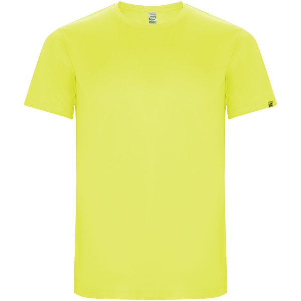 Imola sportowa koszulka dziecięca z krótkim rękawem P079619C fluor yellow