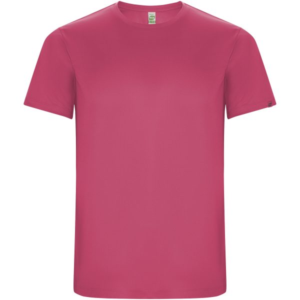 Imola sportowa koszulka dziecięca z krótkim rękawem P079619C pink fluor