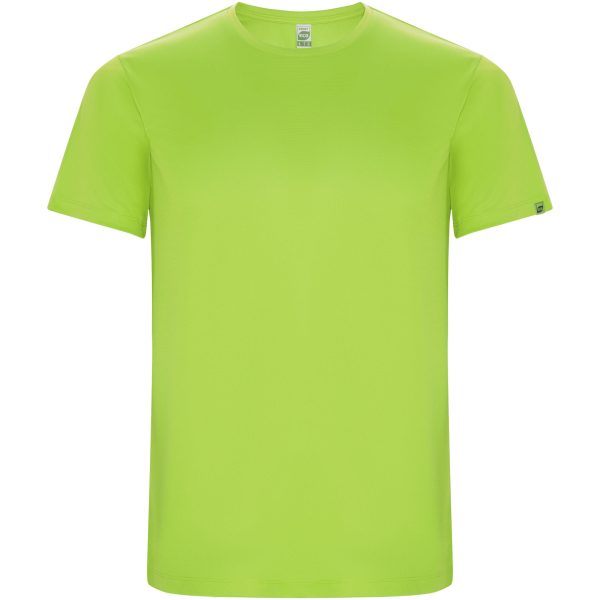 Imola sportowa koszulka dziecięca z krótkim rękawem P079619C fluor green