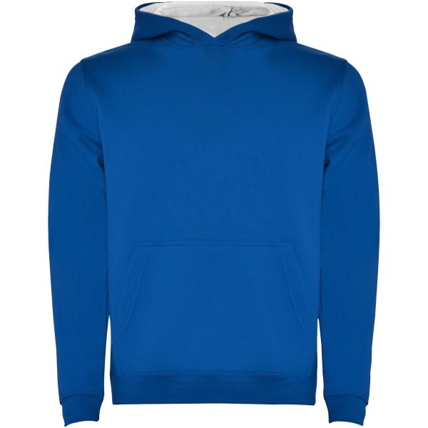 Urban dziecięca bluza z kapturem P081675C błękit królewski / biały