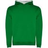 Urban dziecięca bluza z kapturem P081675C kelly green / biały