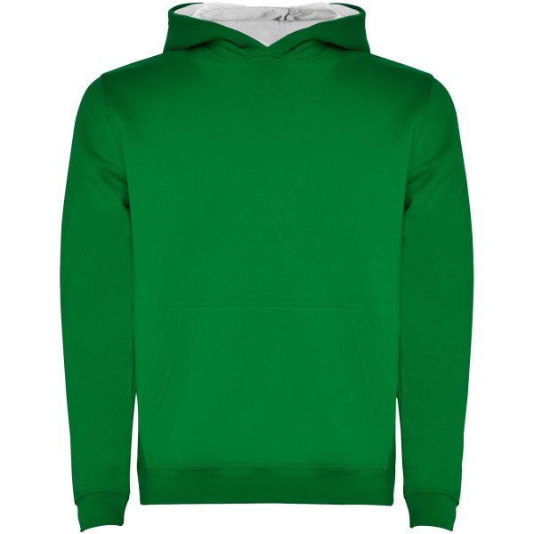Urban dziecięca bluza z kapturem P081675C kelly green / biały