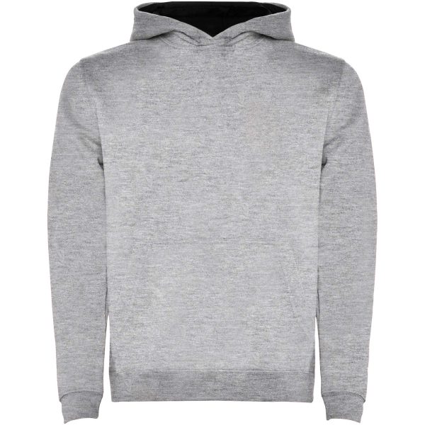 Urban dziecięca bluza z kapturem P081675C marl grey / czarny