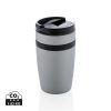 Kubek termiczny 280 ml Sierra P008918X srebrny / czarny