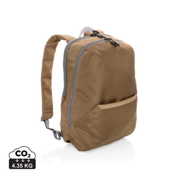 Plecak na laptopa 15.6" AWARE™ RPET P043614X brązowy / szary