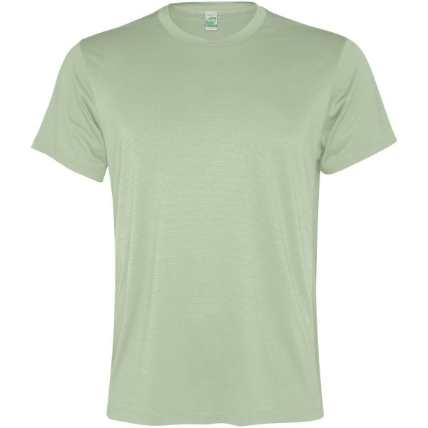 Slam sportowa koszulka męska z krótkim rękawem P082083C mist green