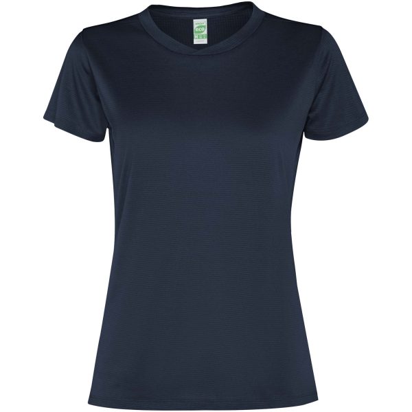Damski t-shirt z krótkim rękawem Slam P082131C navy blue