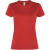 Damski t-shirt z krótkim rękawem Slam P082131C czerwony