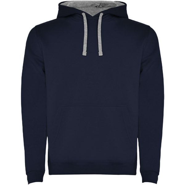 Urban męska bluza z kapturem P081546C navy blue / marl grey