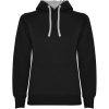 Urban damska bluza z kapturem P081720C czarny / marl grey