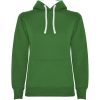 Urban damska bluza z kapturem P081720C kelly green / biały