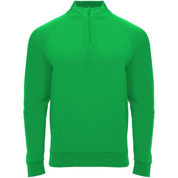 Epiro bluza unisex z długim rękawem i zamkiem błyskawicznym 1/4 P082791C zielona paproć
