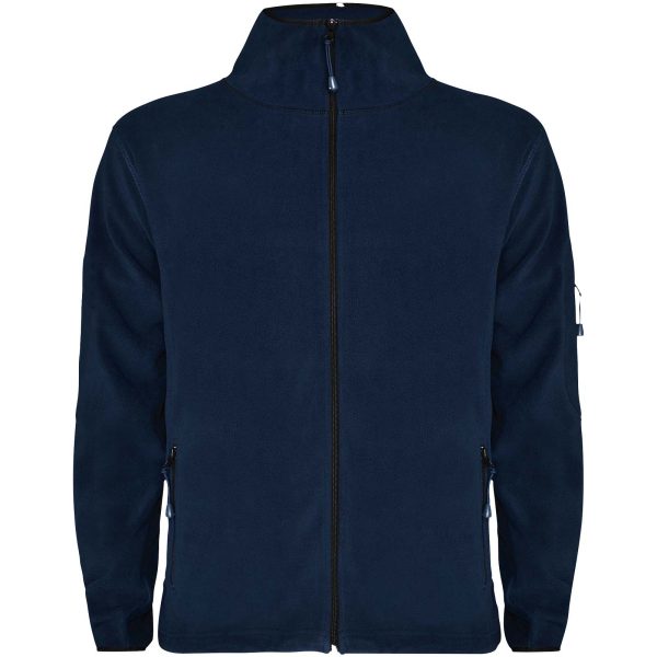 Luciane męska kurtka polarowa z zamkiem błyskawicznym na całej długości P099517C navy blue