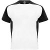 Bugatti sportowa koszulka unisex z krótkim rękawem P082171C biały / czarny