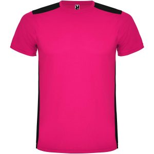 Detroit sportowa koszulka unisex z krótkim rękawem P082439C PFC-R6652-W