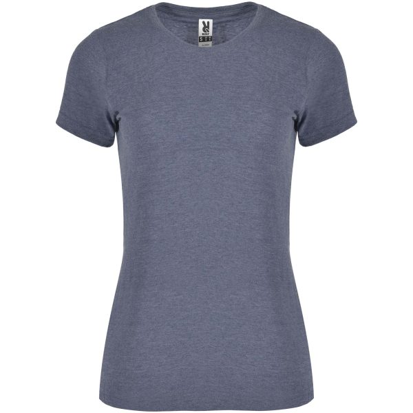 Fox koszulka damska z krótkim rękawem P099462C heather denim blue