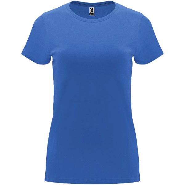 Capri koszulka damska z krótkim rękawem P078545C riviera blue
