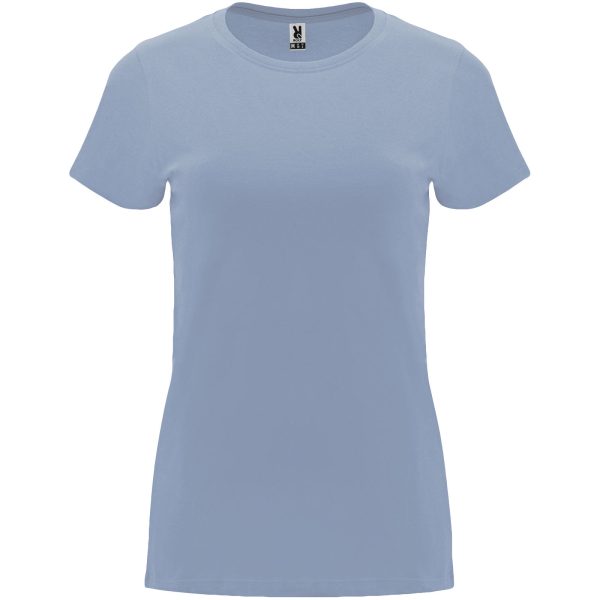 Capri koszulka damska z krótkim rękawem P078545C zen blue
