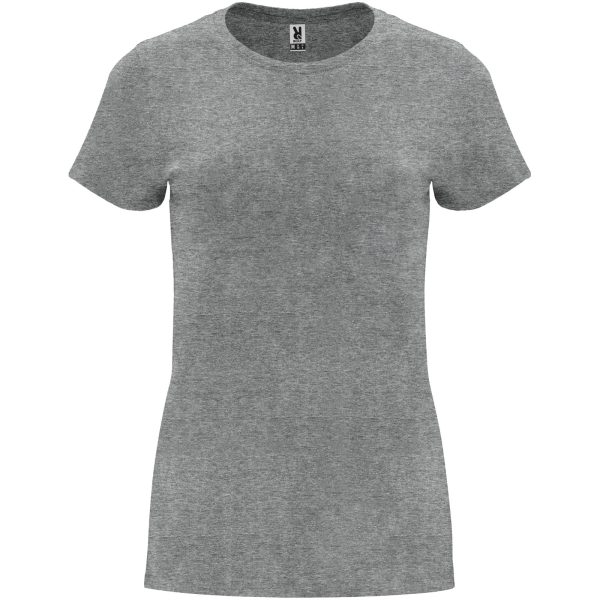 Capri koszulka damska z krótkim rękawem P078545C marl grey