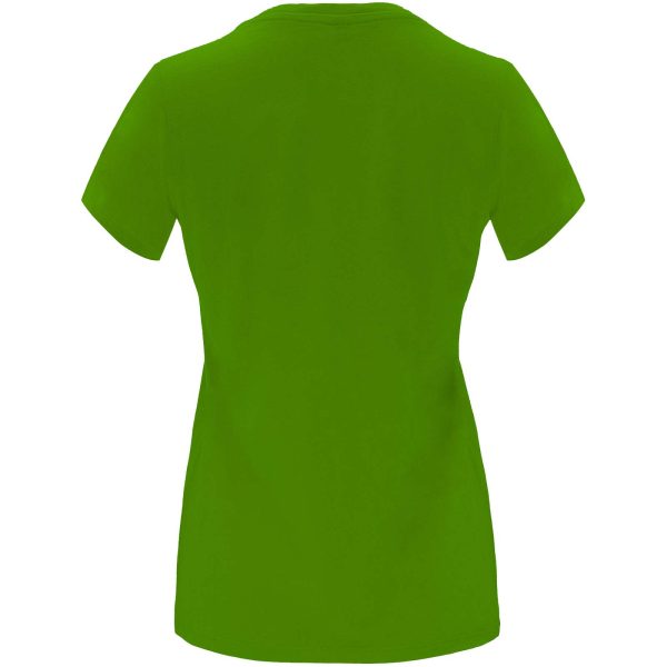 Capri koszulka damska z krótkim rękawem P078545C grass green