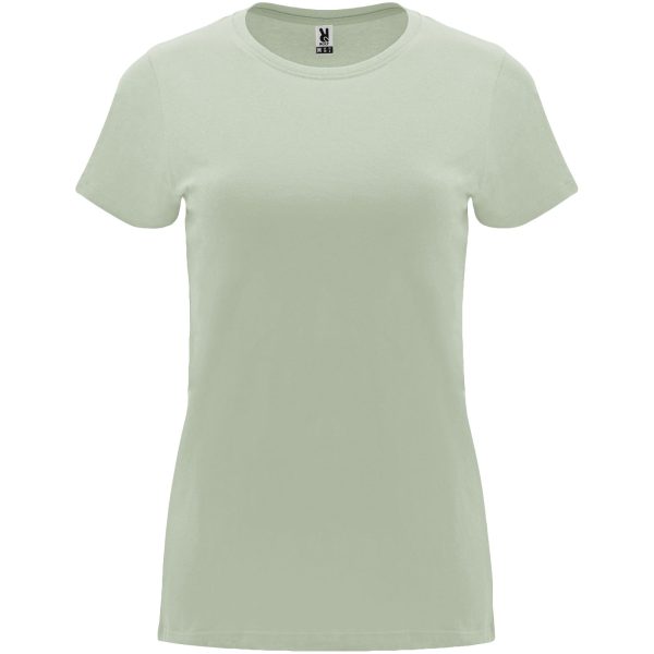 Capri koszulka damska z krótkim rękawem P078545C mist green