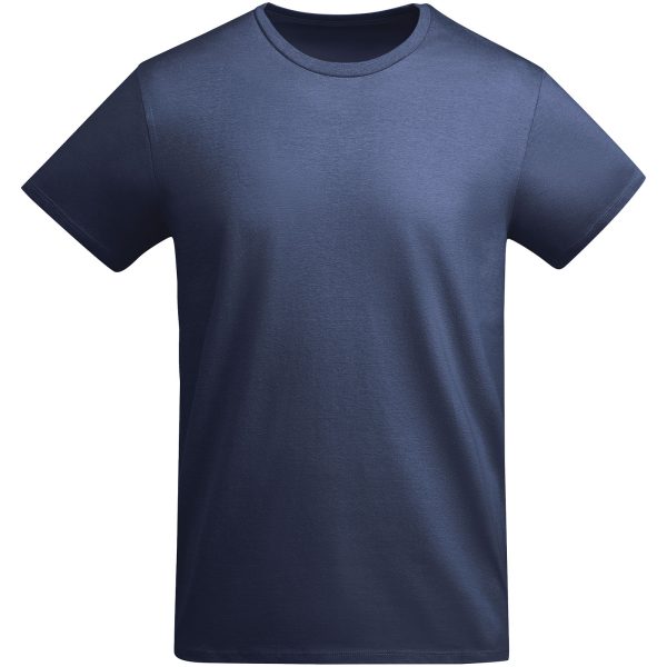 Breda koszulka męska z krótkim rękawem P078307C navy blue